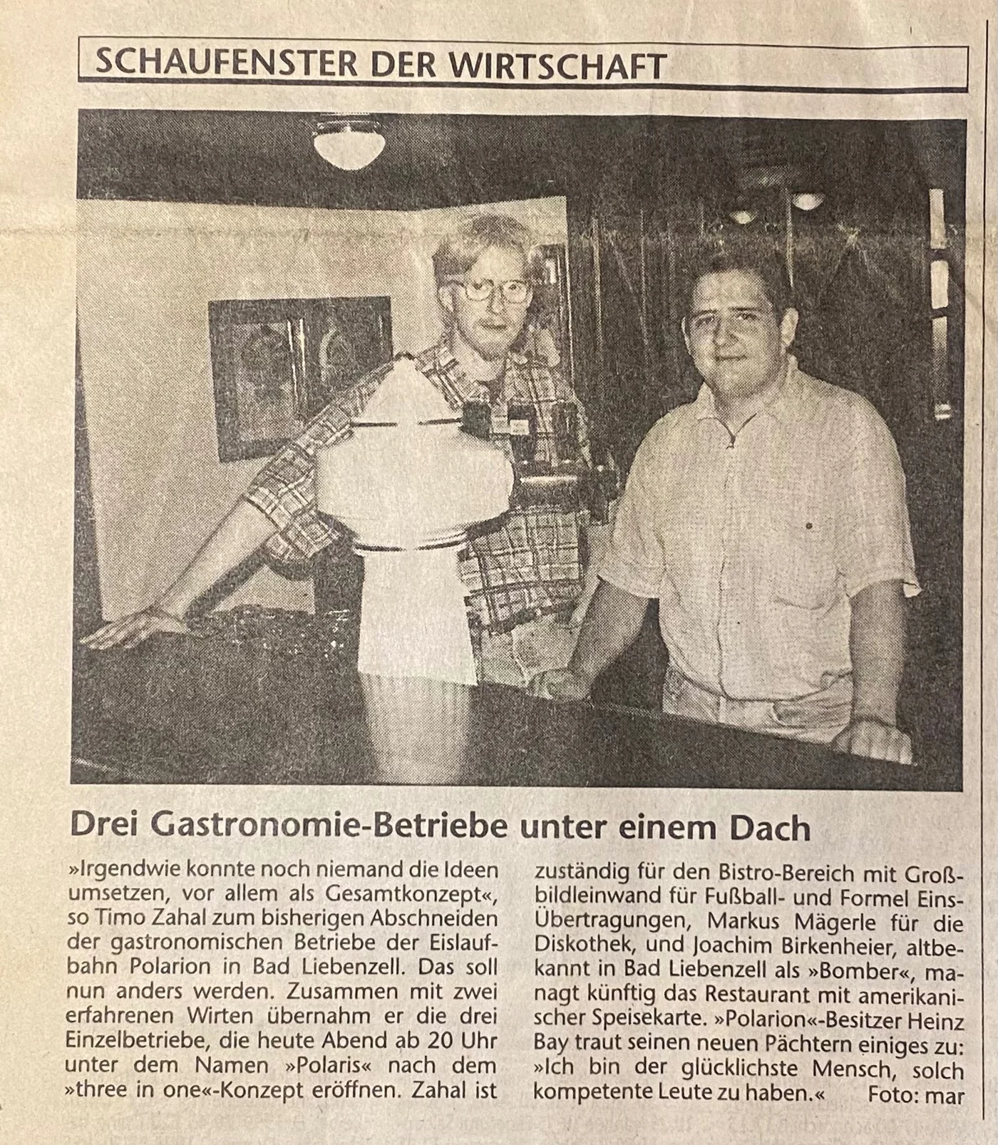 Drei Gastronomie-Betriebe unter einem Dach